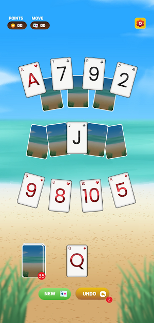 Solitaire Tripeak: Quick Ed Screenshot 1