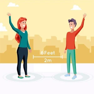 6 Feet Apart Screenshot 1