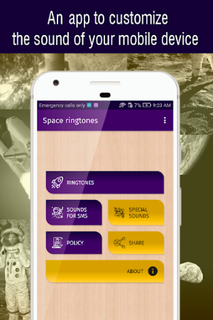 space ringtones for phone Screenshot 0