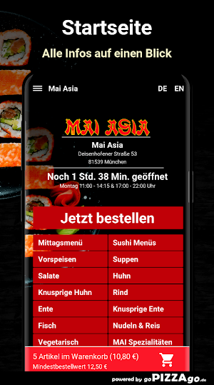 Mai Asia München Screenshot 1