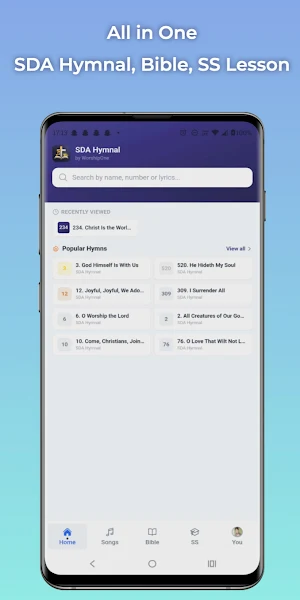 Adventist Hymnal - SDA Screenshot 0