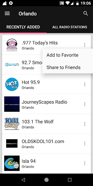 Orlando Radio Stations - Florida, USA Screenshot 1