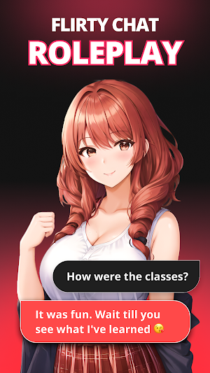Anime Girlfriend - Flirt Chat Screenshot 1