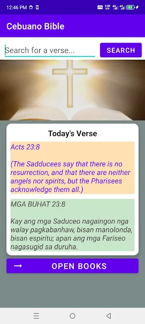 Cebuano Bible Screenshot 0