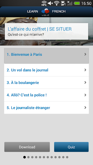 Learn French with RFI Screenshot 3