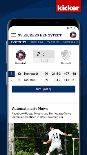 SV Kickers Hennstedt Screenshot 2