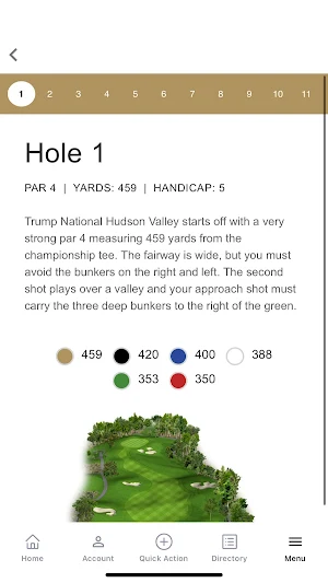 Trump Golf Hudson Valley Screenshot 3