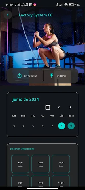 Fitness factory Screenshot 2