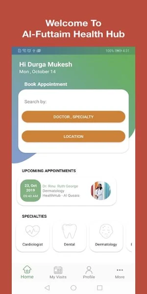 HealthHub by Al-Futtaim Screenshot 0