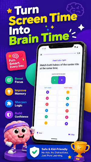 Brain Games for Kids: Focus Screenshot 0