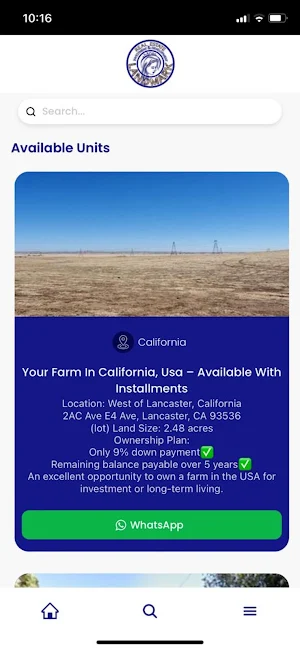 Landmark Real Estate Screenshot 2