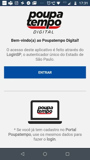 Poupatempo Digital Screenshot 1