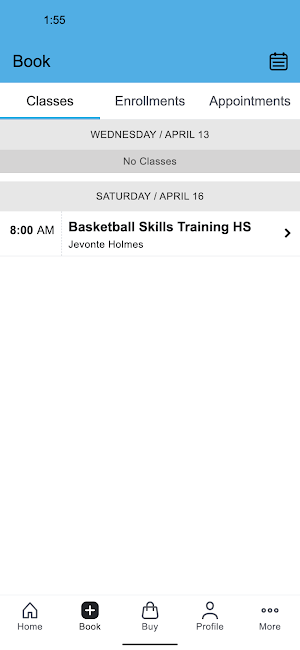 P7 Sports Academy Screenshot 1