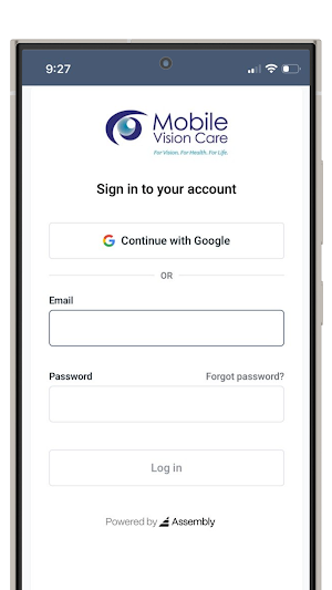 Mobile Vision Care Screenshot 1