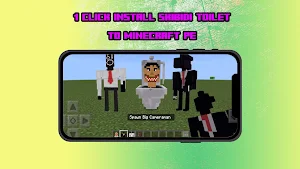 Skibidi Toilet Minecraft Mod Screenshot 1