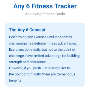 Any 6 Fitness Tracker Screenshot 2