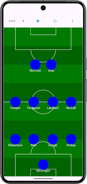 Pick The Team: Soccer Lineup Screenshot 1