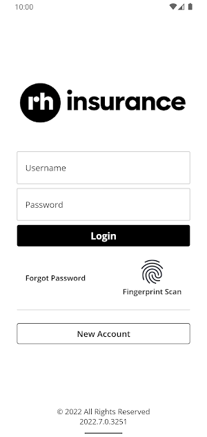 RH Insurance Inc. Mobile Screenshot 0