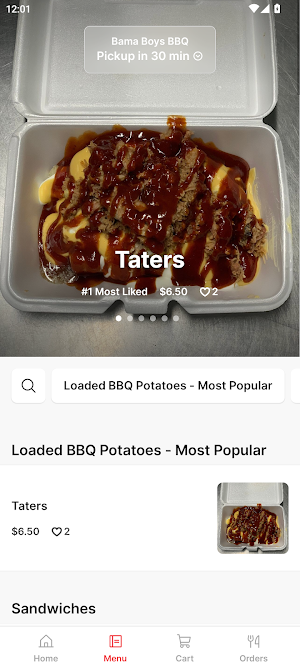 BAMA BOYS B-B-Q, LLC screenshot 2