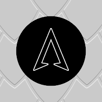 White On Black Line Icons