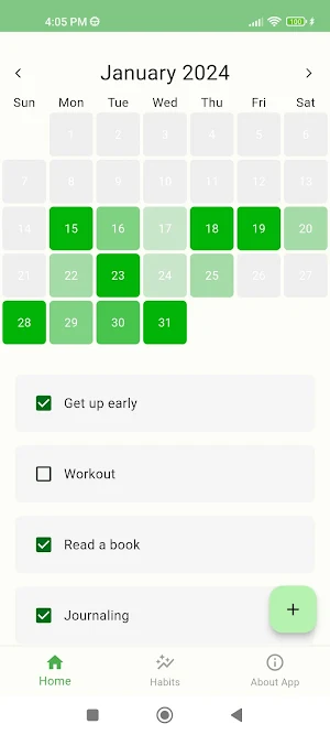 Habit Activity & Task Tracker Screenshot 0