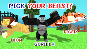 Blocky Wild Park: Apex Arena Screenshot 0