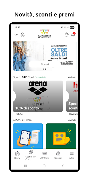 Santangelo Outlet Screenshot 0