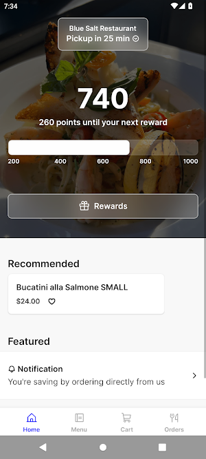Blue Salt Restaurant Screenshot 0