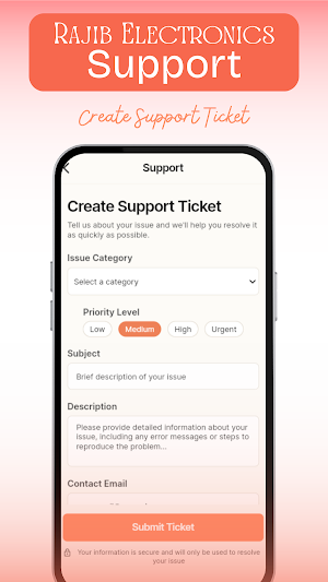 Rajib Electronics Support Screenshot 2
