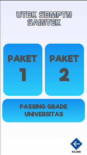 UTBK SBMPTN SAINTEK Screenshot 0