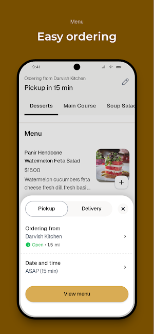 Darvish Kitchen Screenshot 2