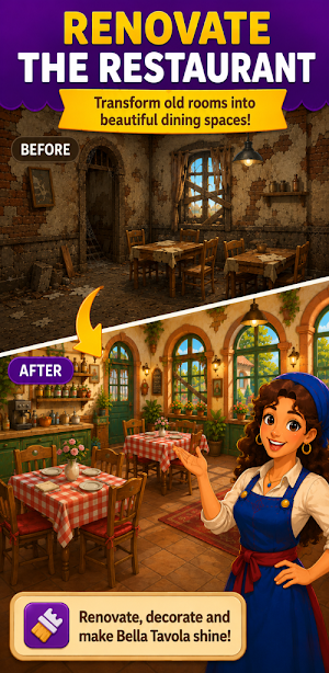 Merge Hotel Chef, Merging Game Screenshot 2