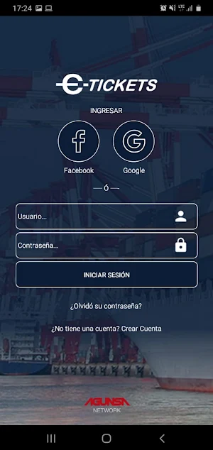 eTickets Agunsa Screenshot 1