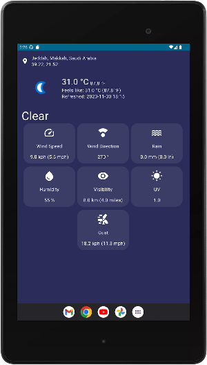 MYJ Weather Screenshot 3