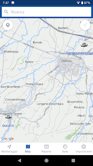 COMeSER GPS Screenshot 1