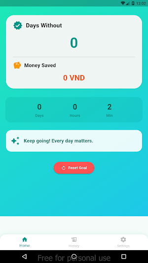 Quit Addiction Tracker screenshot 2
