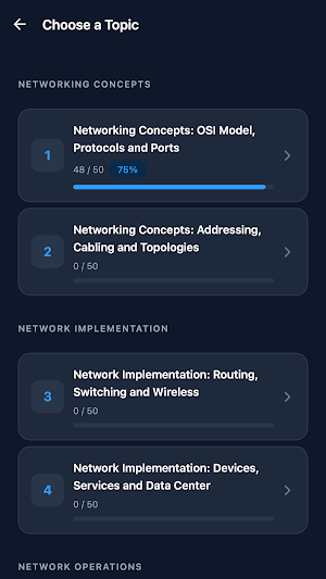 Network+ N10-009 Practice Screenshot 1
