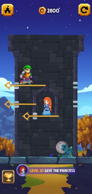 Hero's Pin Puzzle Screenshot 1