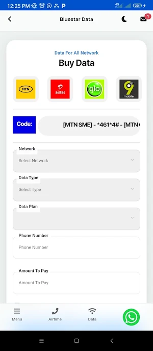 Blue Star Data Screenshot 3