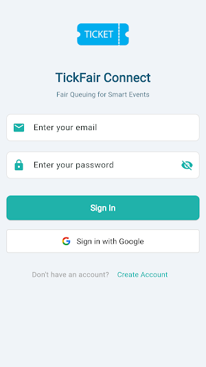 TickFair Connect Screenshot 0
