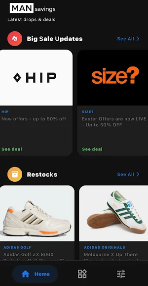 Man Savings - Drop Alerts Screenshot 2