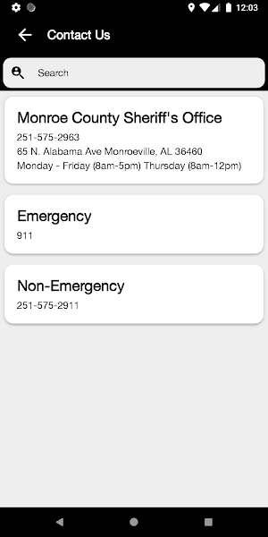 Monroe CSO Screenshot 2