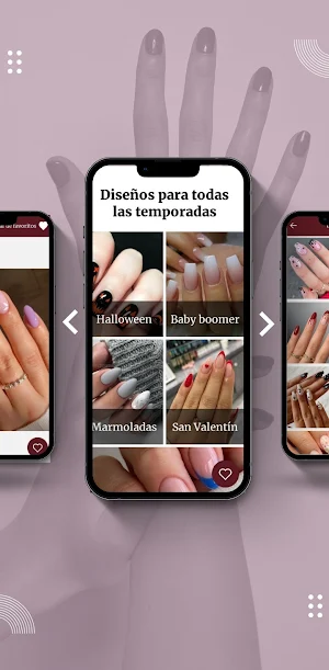 Ideas y diseño de uñas bonitas Screenshot 0