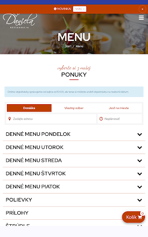 Restauracia Daniela Screenshot 2