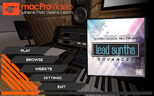 Adv Lead Synths Course by macProVideo 302 Screenshot 0