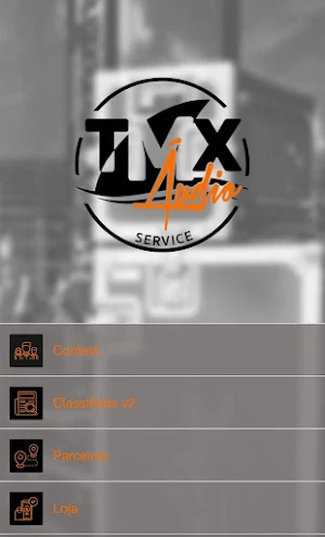 TMX ÁUDIO STORE Screenshot 0
