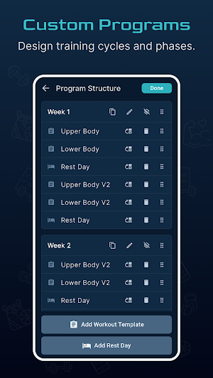 GymSet - Workout Log Tracker Screenshot 3