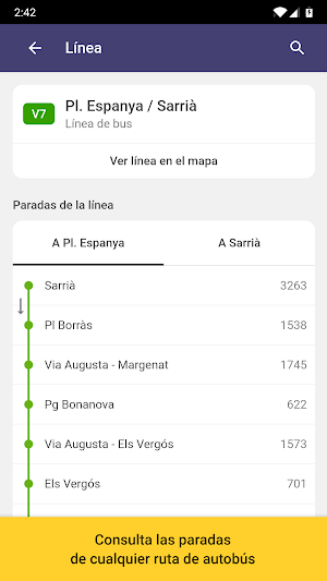 Barcelona Bus Tiempo Real Screenshot 3