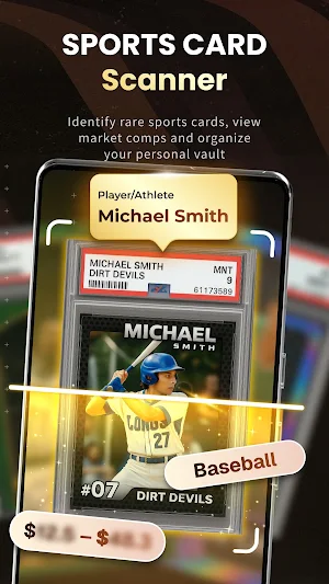 Sports Card Value Scanner Screenshot 0