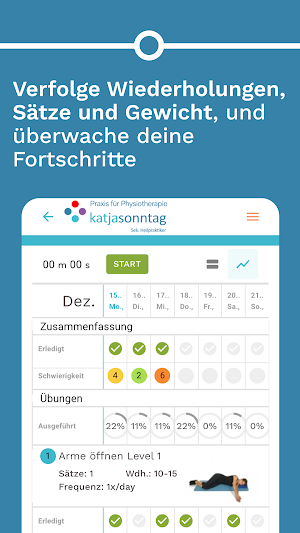 MyPhysio Katja Sonntag Screenshot 2